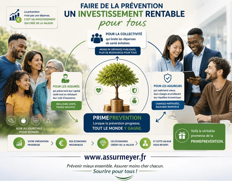 PRIMEPRÉVENTION et le partage des bénéfices de la prévention
