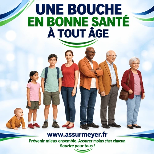Une bouche en bonne santé à tout âge : de la petite enfance aux seniors, la prévention dentaire concerne toutes les générations.