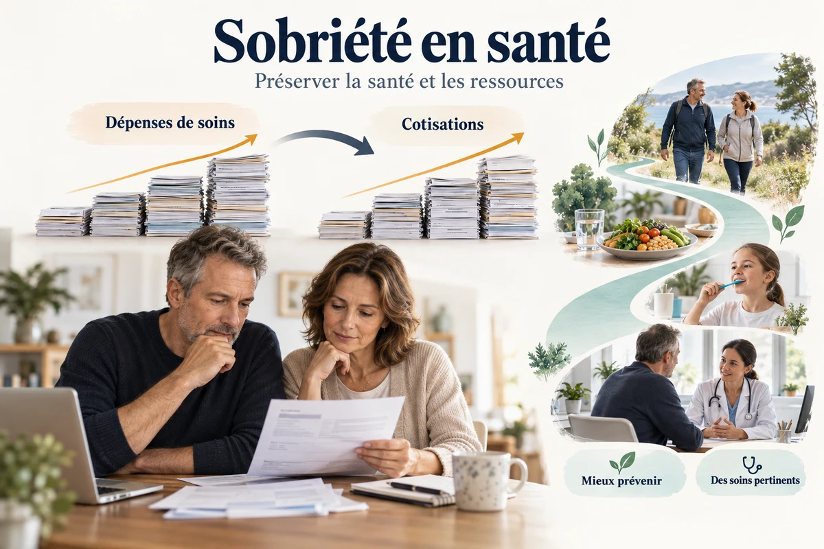 La hausse des dépenses de soins et des cotisations de complémentaire santé, face aux leviers de la prévention et des soins pertinents