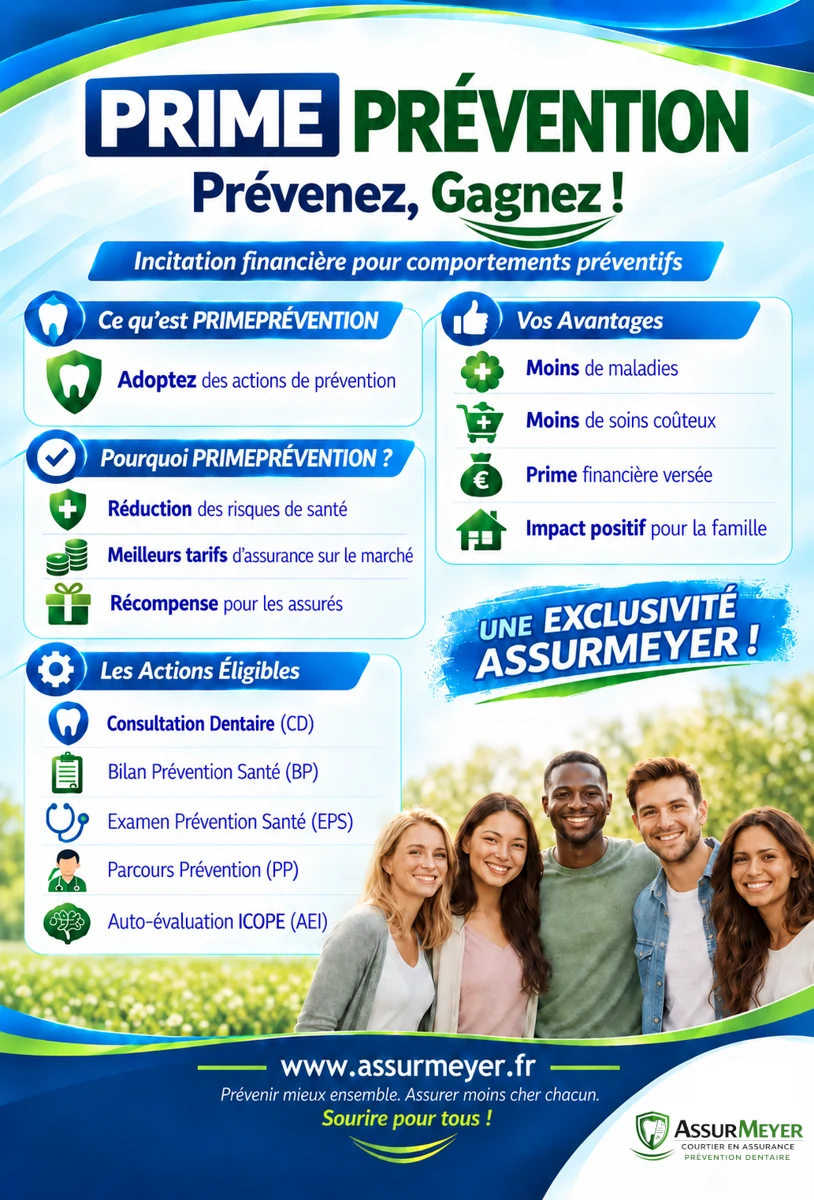 Flyer PRIMEPRÉVENTION — Les actions de prévention éligibles et le principe de la prime